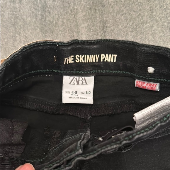 Zara Kids Black Jeans - Picture 3 of 4